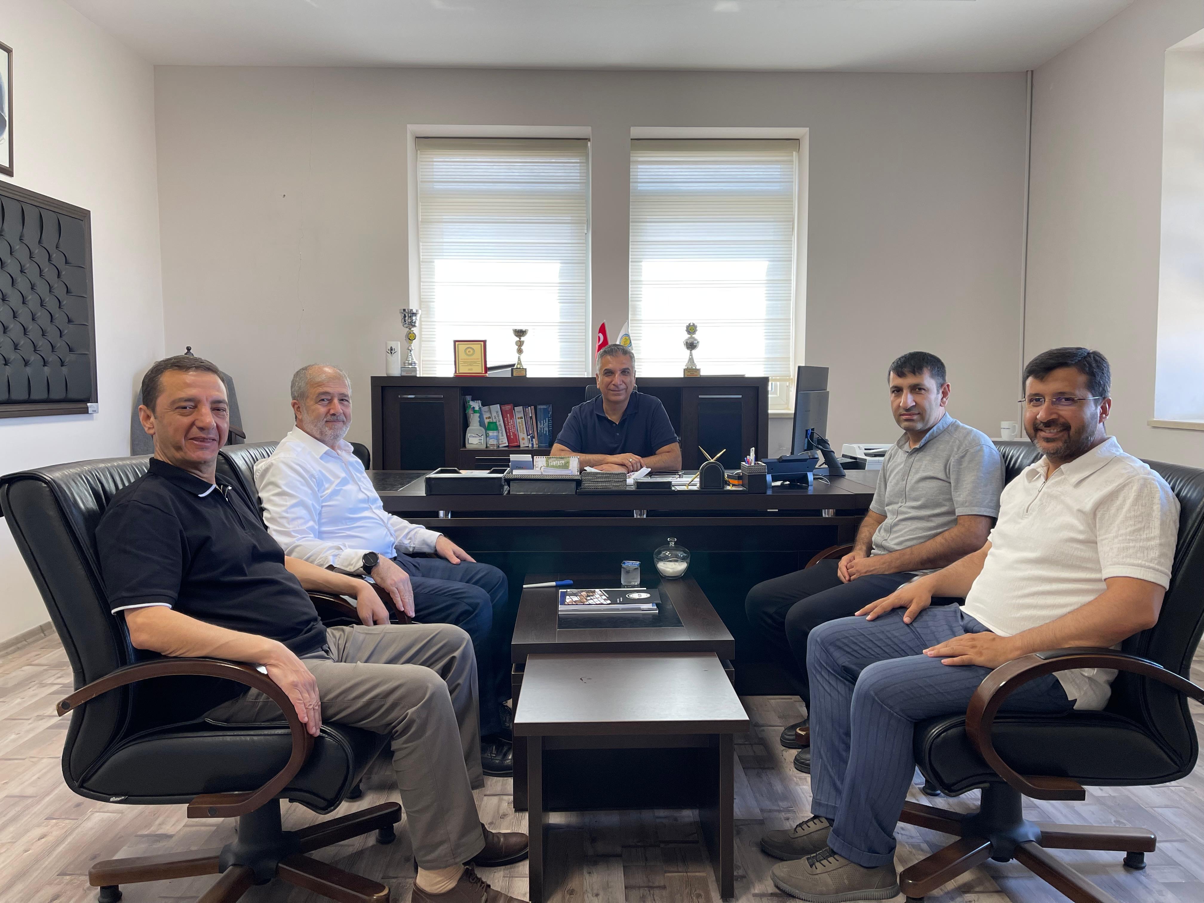 İdari ve Mali İşler Daire Başkanımıza Ziyaret